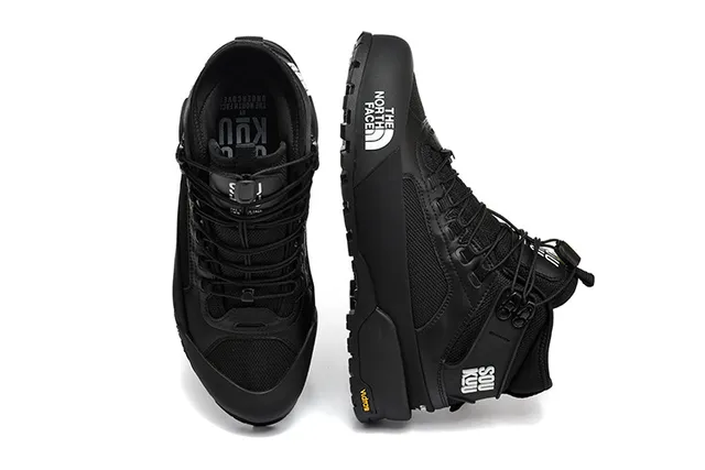 The North Face Brown Beige High-Top Rugged Hiking Boots 8
