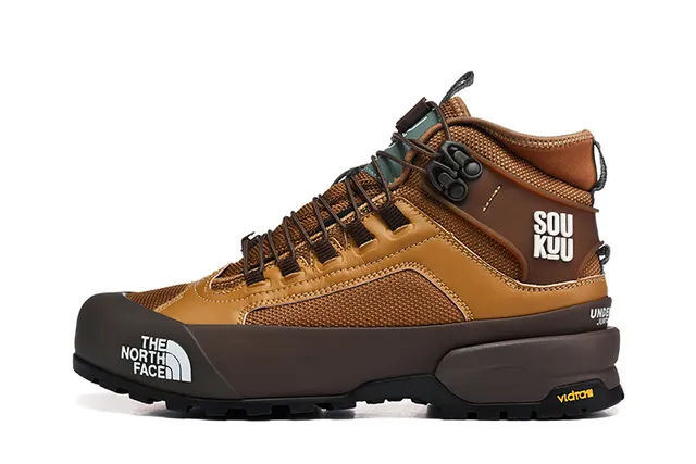 The North Face Brown Beige High-Top Rugged Hiking Boots 11