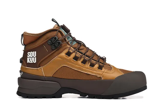 The North Face Brown Beige High-Top Rugged Hiking Boots 14