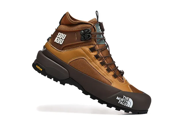 The North Face Brown Beige High-Top Rugged Hiking Boots 15