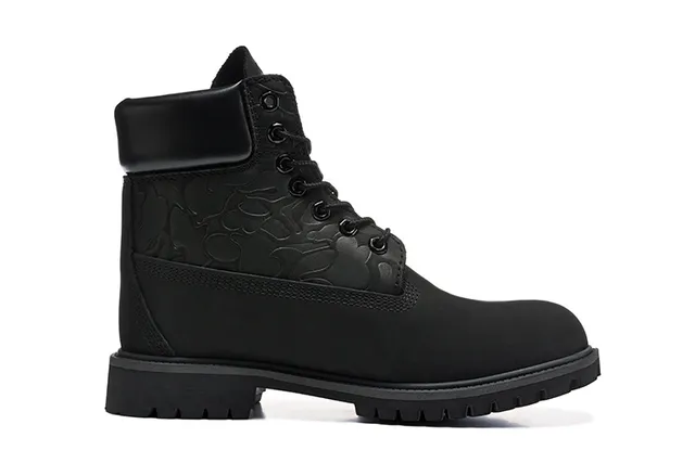 Timberland Premium 6-Inch All-Black Work Boots 5
