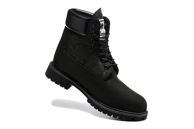 Timberland Premium 6-Inch All-Black Work Boots 6