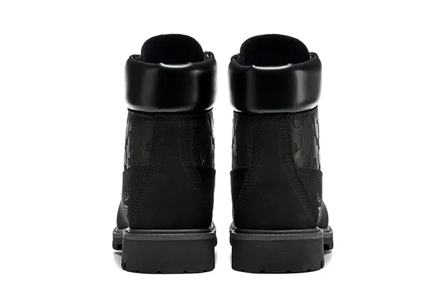 Timberland Premium 6-Inch All-Black Work Boots 8