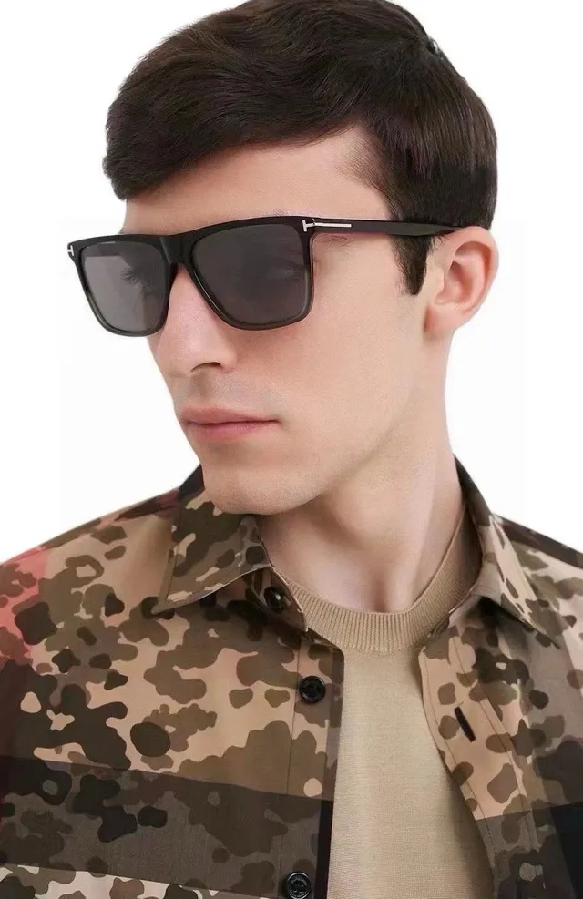 Tom Ford FT0732 / FT0733 Rectangular Acetate Sunglasses 4