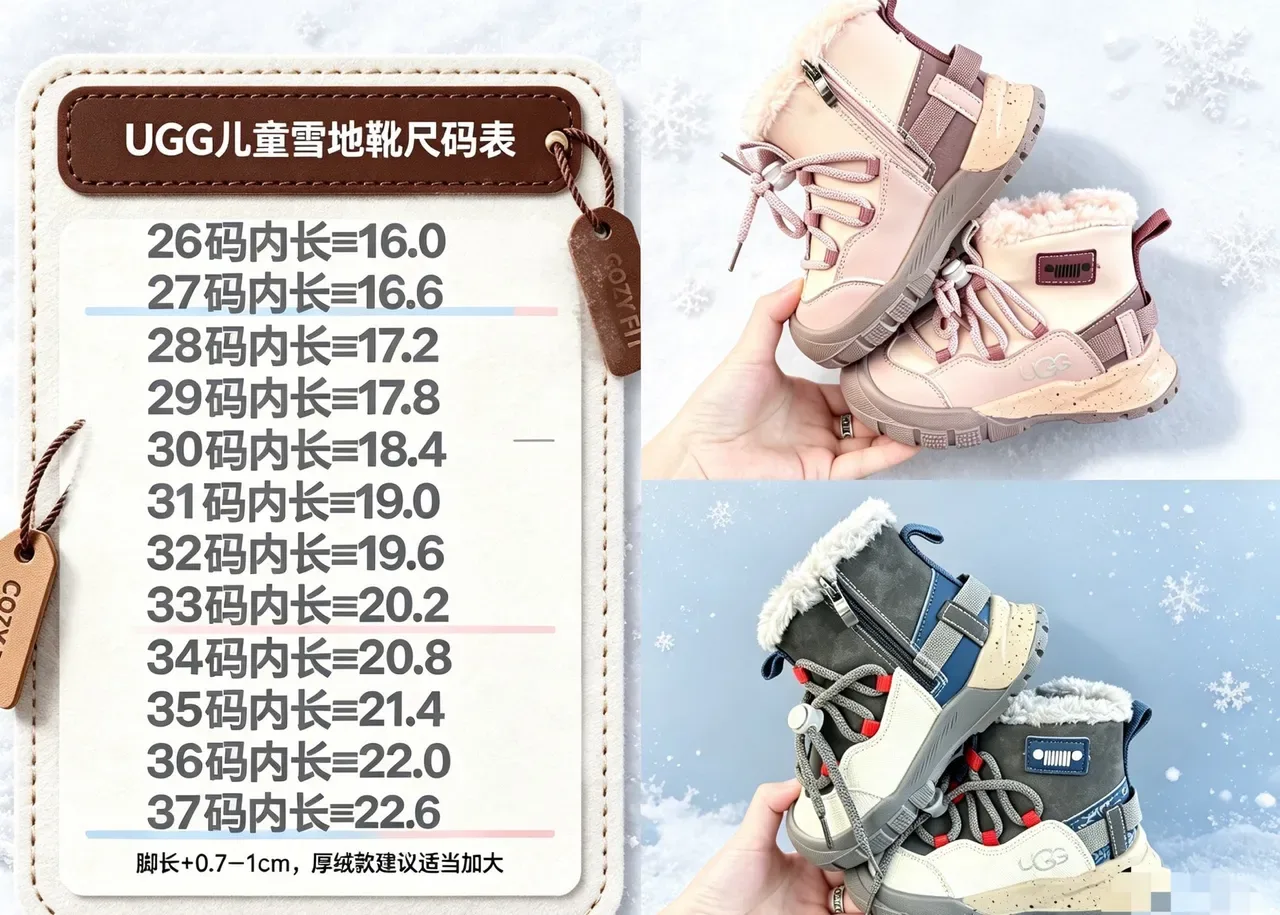 UGG भूरा ग्रे शियरलिंग लाइन्ड चंकी सोल स्नो बूट्स 2