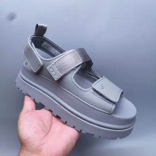 UGG Tasman 灰色 平台 休闲 凉鞋