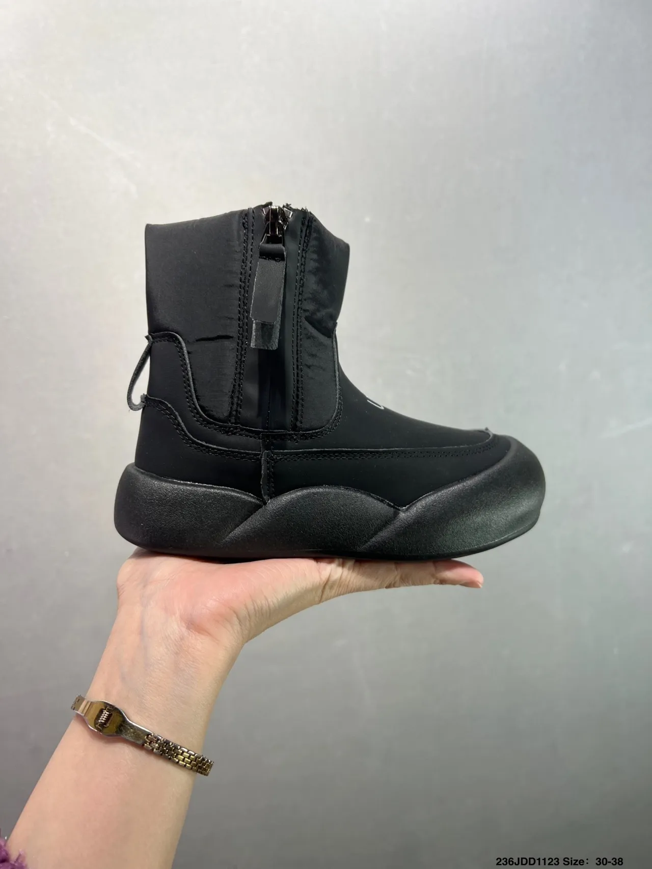 UGG Tasman Off-White Zippered Snow Boots 4