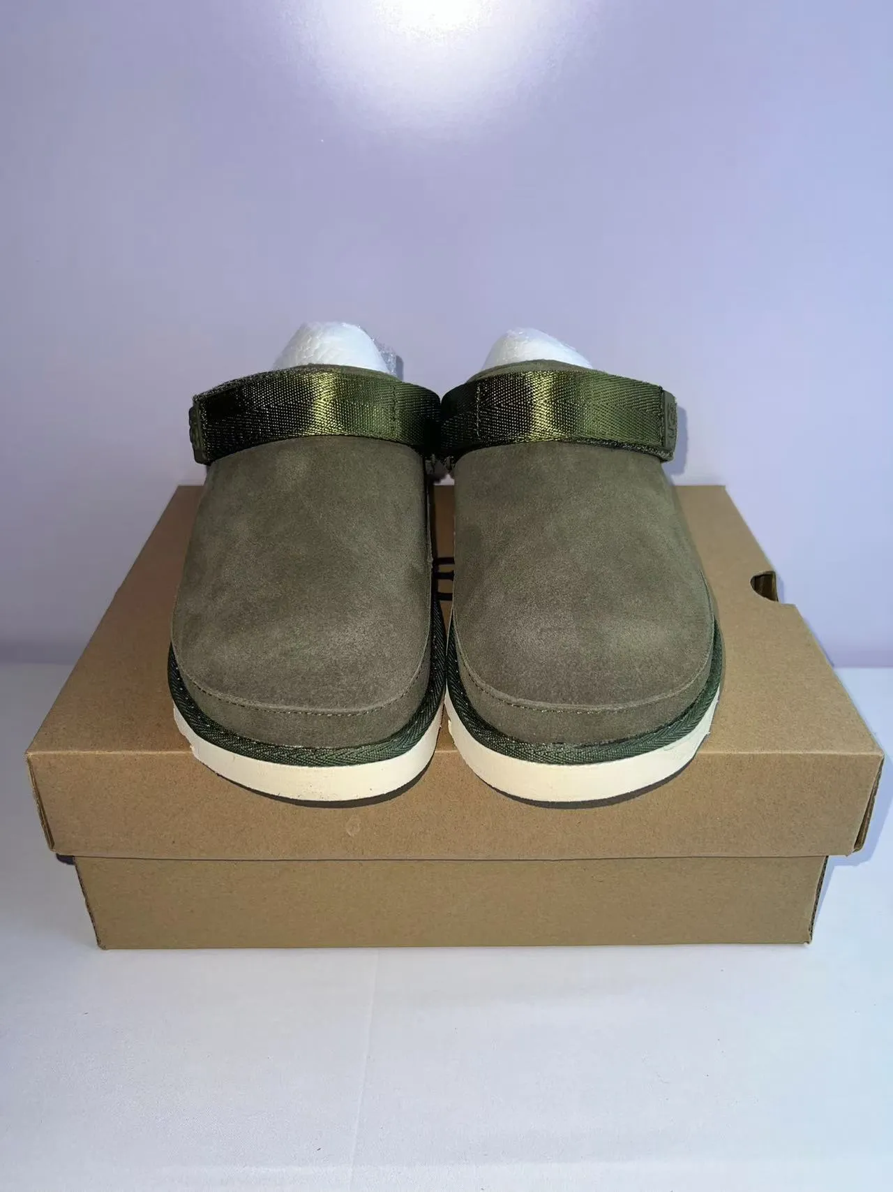 UGG Tasman Sabot en Daim Vert Olive 6