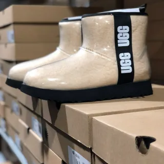 UGG Ultra Mini Transparent Shearling Snow Boots