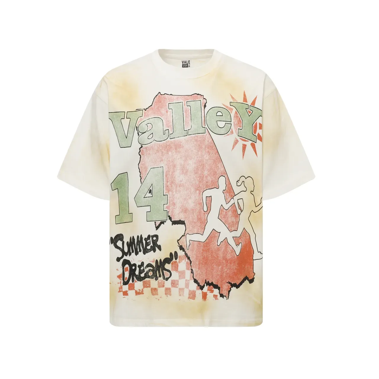 Vale Forever Oversized Tie-Dye Graphic T-Shirt 3