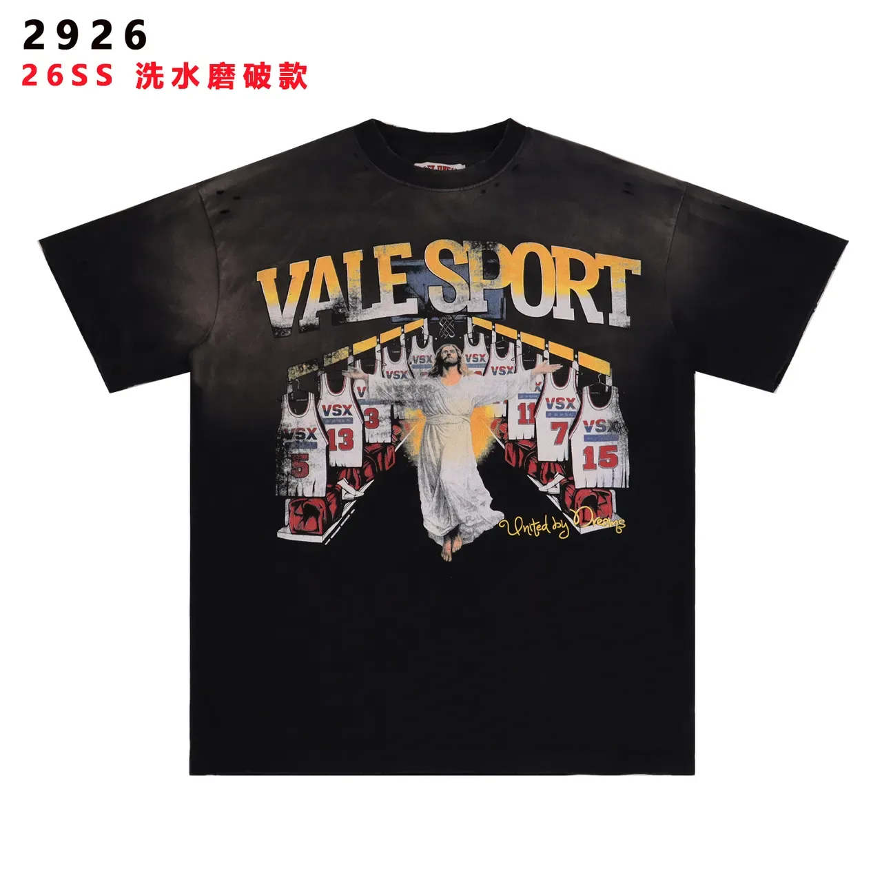 Vale Forever Vale Sport Distressed Graphic T-Shirt 3