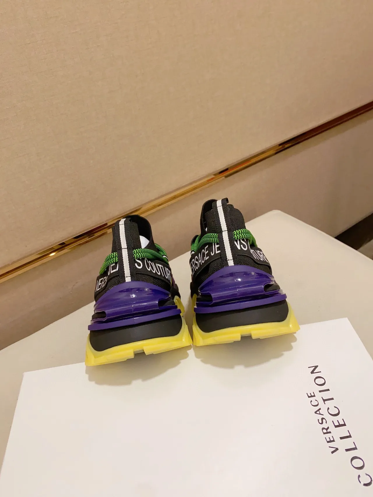 Versace Chain Reaction Multicolor Chunky Sneakers 2
