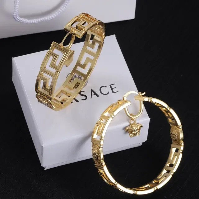 Versace Greca Odissea Medusa Créoles 4