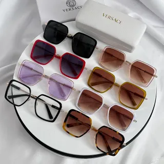 Versace Odissea Square Gradient Lens Sunglasses