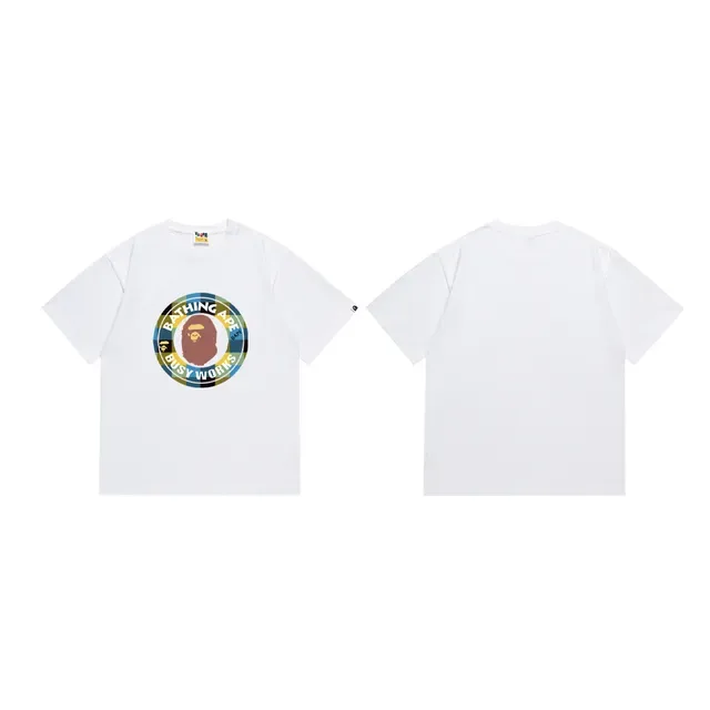 A Bathing Ape Busy Works Graphic Print Black T-Shirt 3