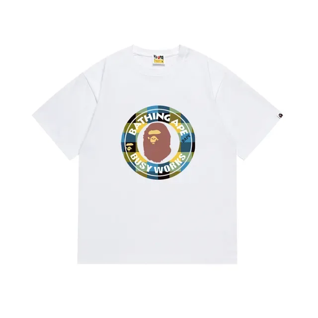 A Bathing Ape Busy Works Graphic Print Black T-Shirt 5