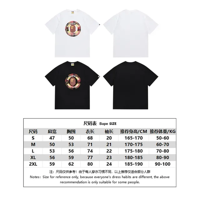 A Bathing Ape Busy Works Graphic Print Black T-Shirt 6