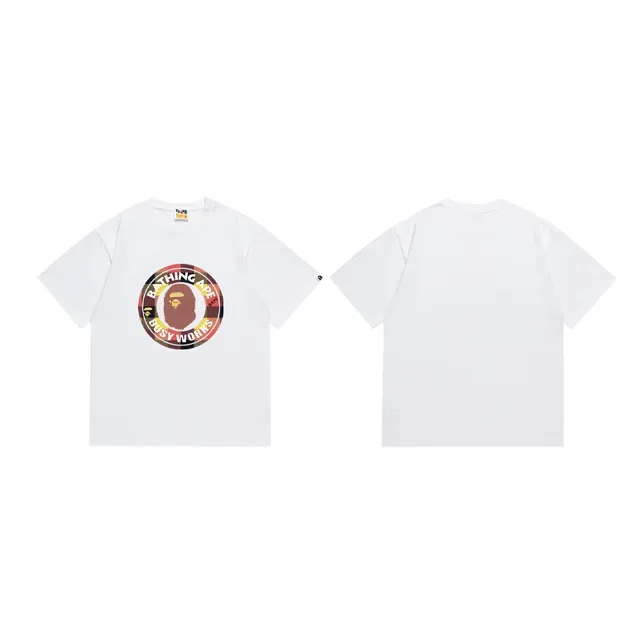 A Bathing Ape Busy Works Graphic Print Black T-Shirt 8