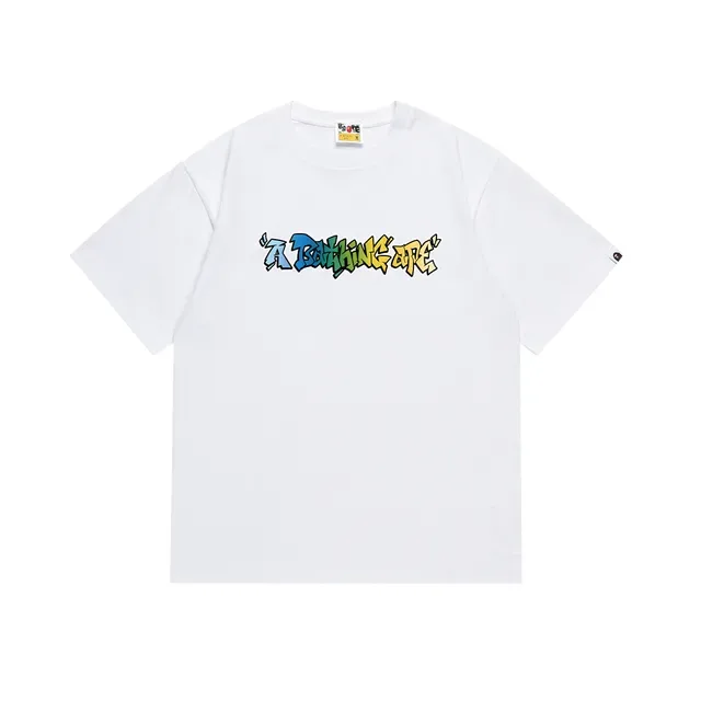 A Bathing Ape Graffiti Logo Graphic T-Shirt 12
