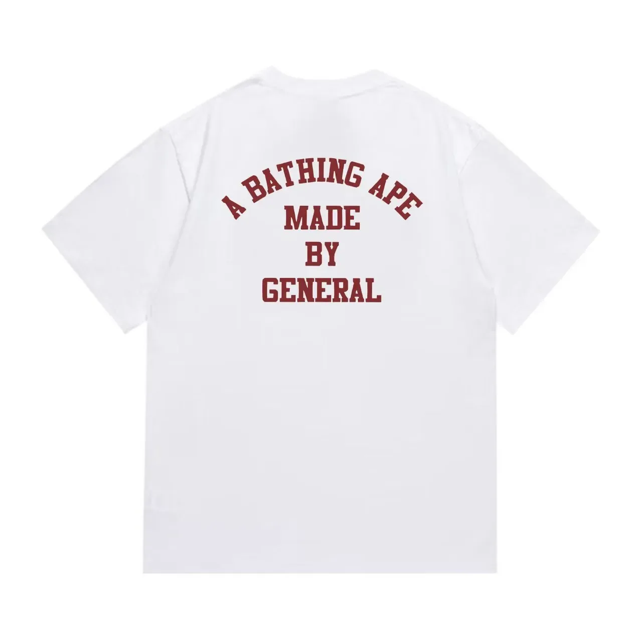 A Bathing Ape Made by General Graphic Print Black T-Shirt 2