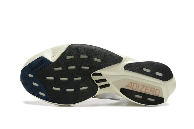 Adidas Adizero Adios Pro 3 Blanc Bleu Beige Chaussures de course 4