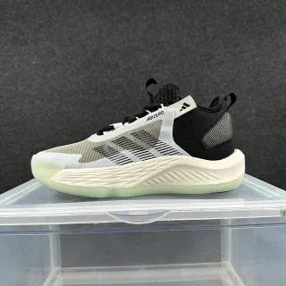 Adidas ADIZERO काला सफेद हल्का हरा बास्केटबॉल जूते