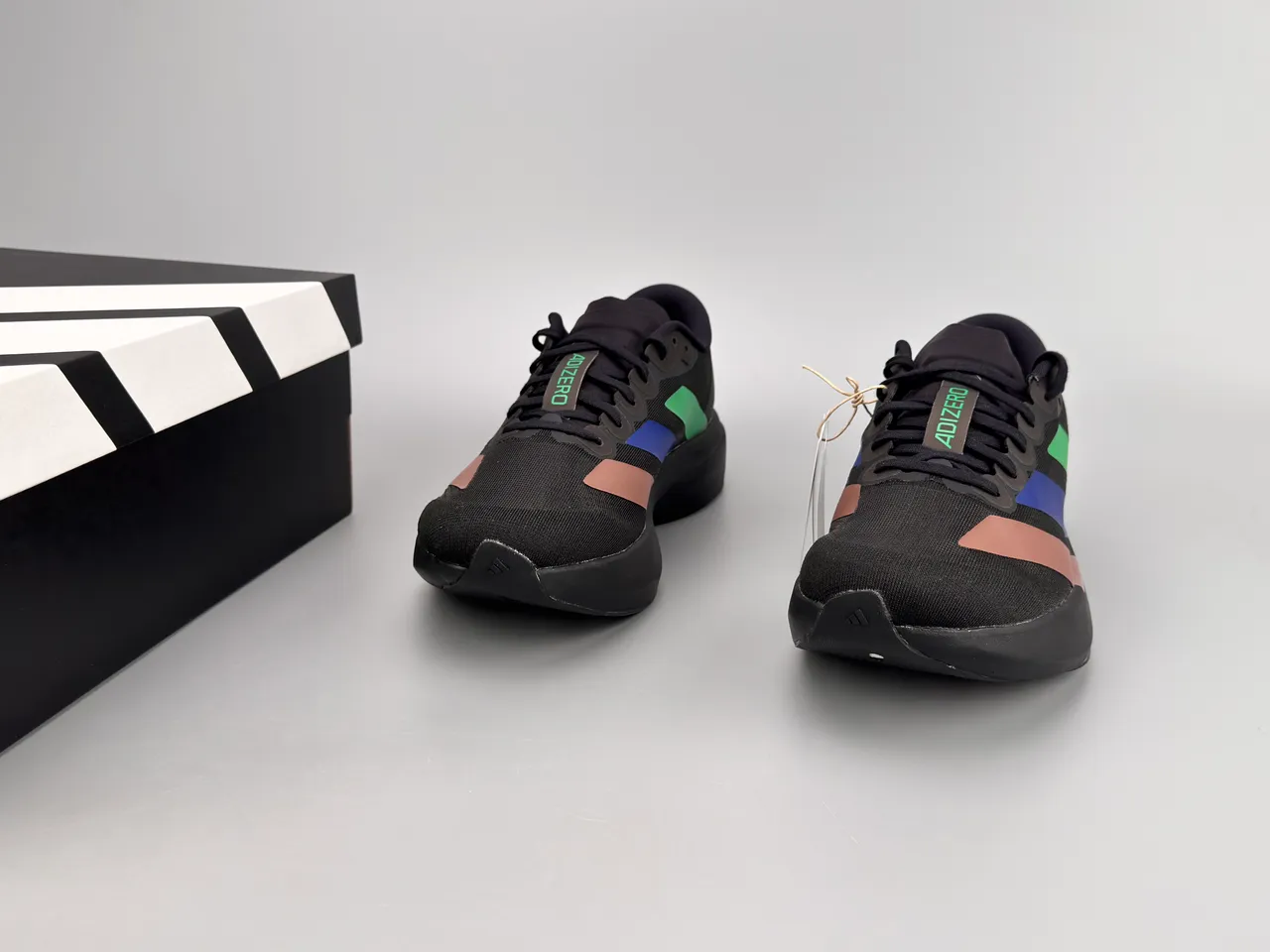 Adidas Adizero Evo SL Black Rose Gold Blue Green Chaussures de course 3