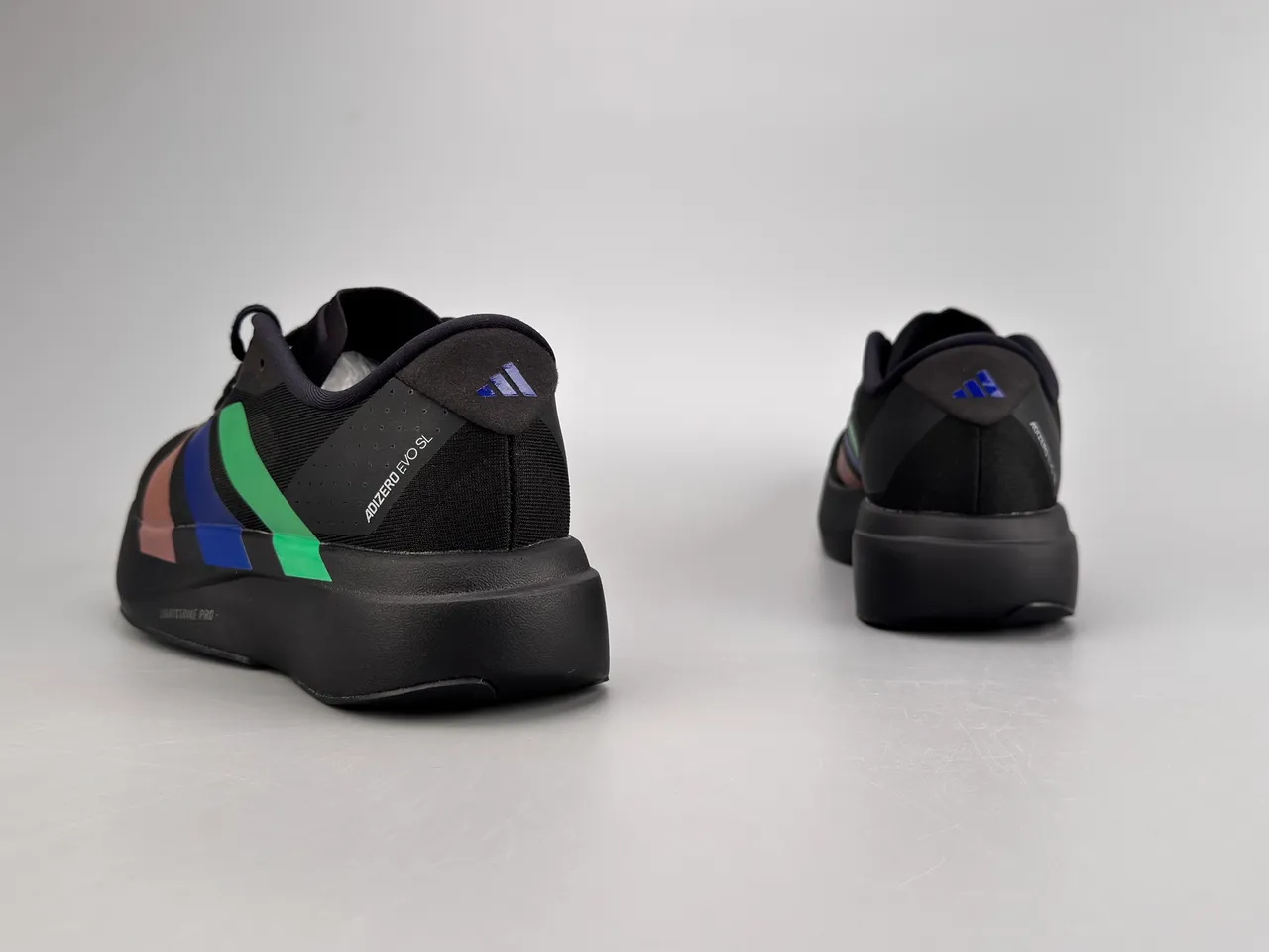 Adidas Adizero Evo SL Black Rose Gold Blue Green Chaussures de course 4