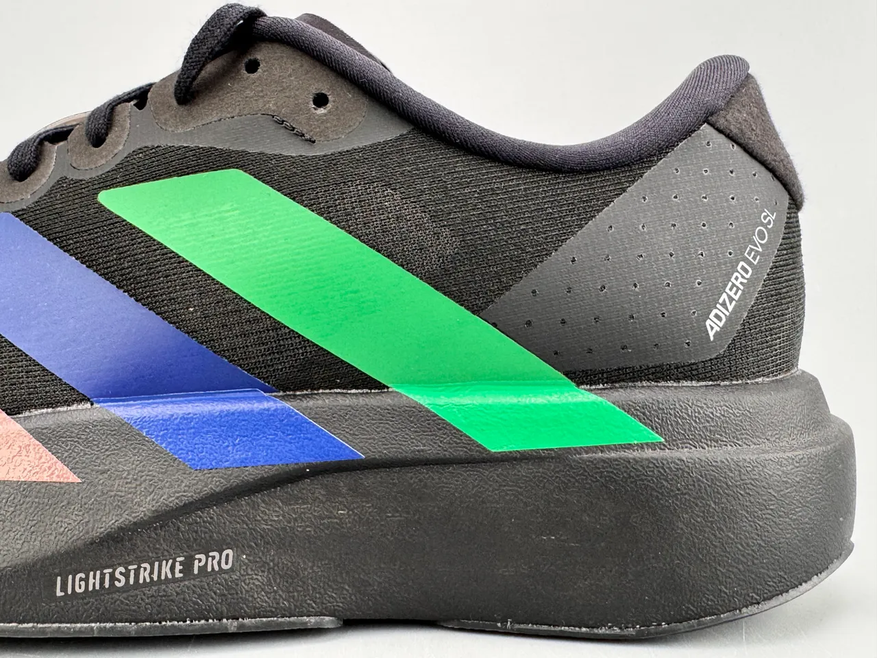 Adidas Adizero Evo SL Black Rose Gold Blue Green Chaussures de course 5