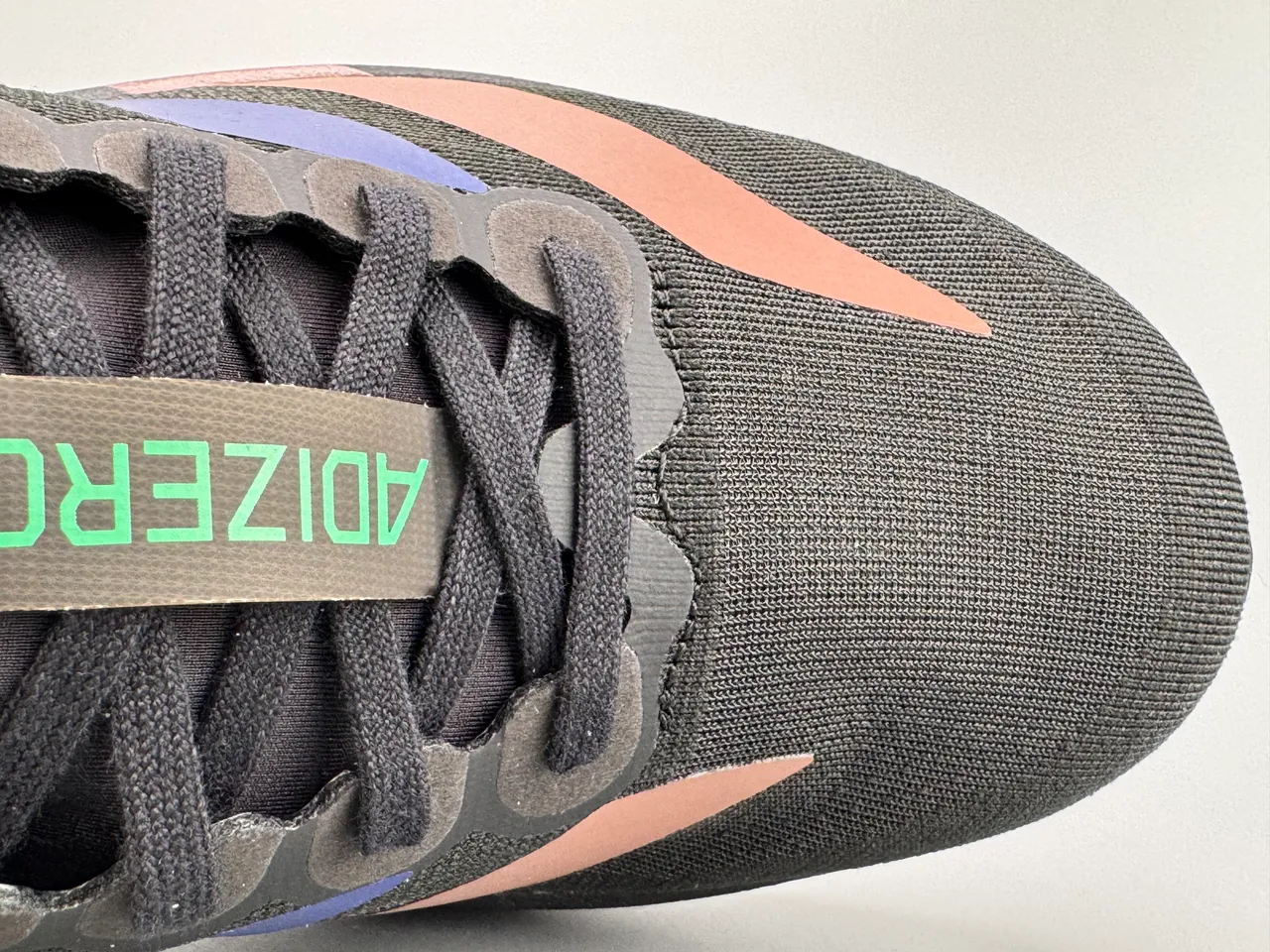 Adidas Adizero Evo SL Black Rose Gold Blue Green Chaussures de course 6