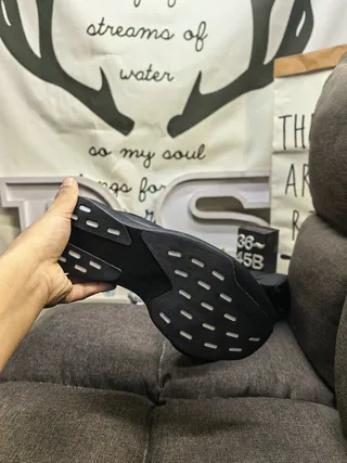 Adidas All-Black Platform Lifestyle Sneakers 24