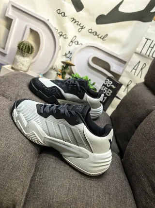 Adidas Beige Black Midsole Mesh And Synthetic Overlay Upper Chunky Sneakers 7