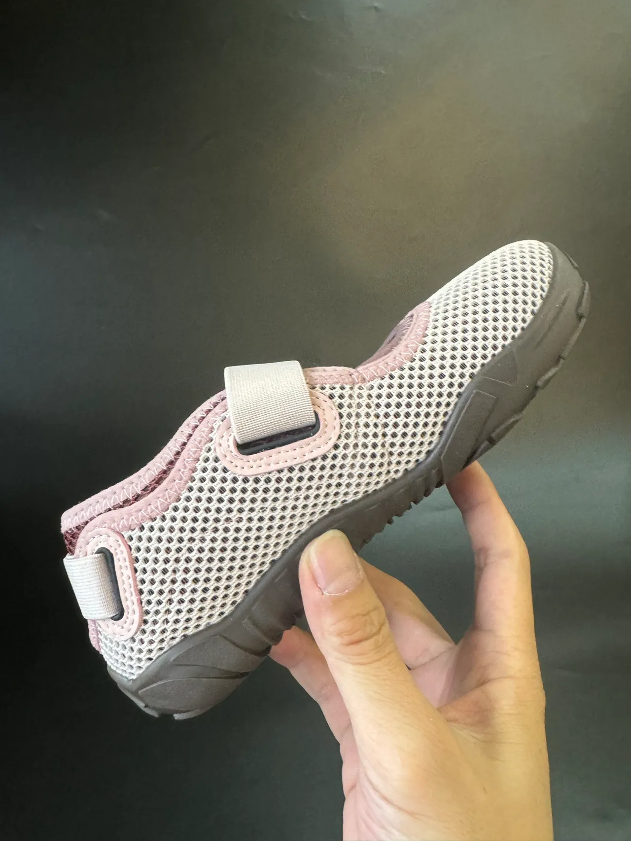 Adidas Beige Blanc Haut en Maille Bride Velcro Simple Mary Jane Chaussures 7