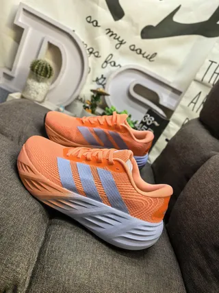 Adidas Black and Yellow Three-Stripe Knit Sneakers 17