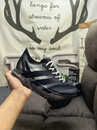 Adidas Black Gray Deconstructed Asymmetrical Paneling Lifestyle Sneakers 5