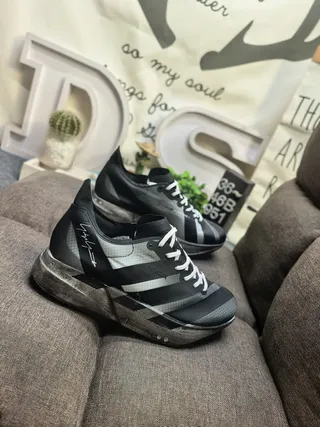 Adidas Black Gray Deconstructed Asymmetrical Paneling Lifestyle Sneakers 9