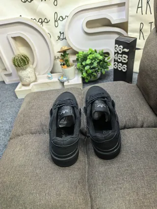 Adidas Black Monochrome Padded Collar Lifestyle Sneakers 8