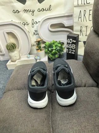 Adidas Black White Chunky Platform Sole Engineered Mesh Upper Lifestyle Sneakers 8