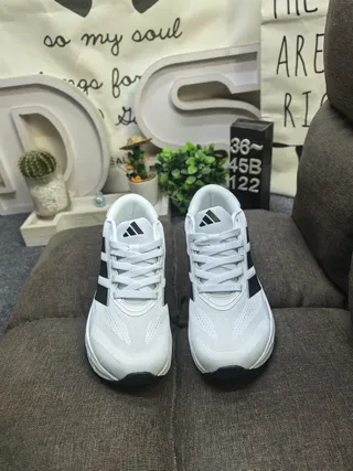 Adidas Black White Chunky Platform Sole Engineered Mesh Upper Lifestyle Sneakers 20