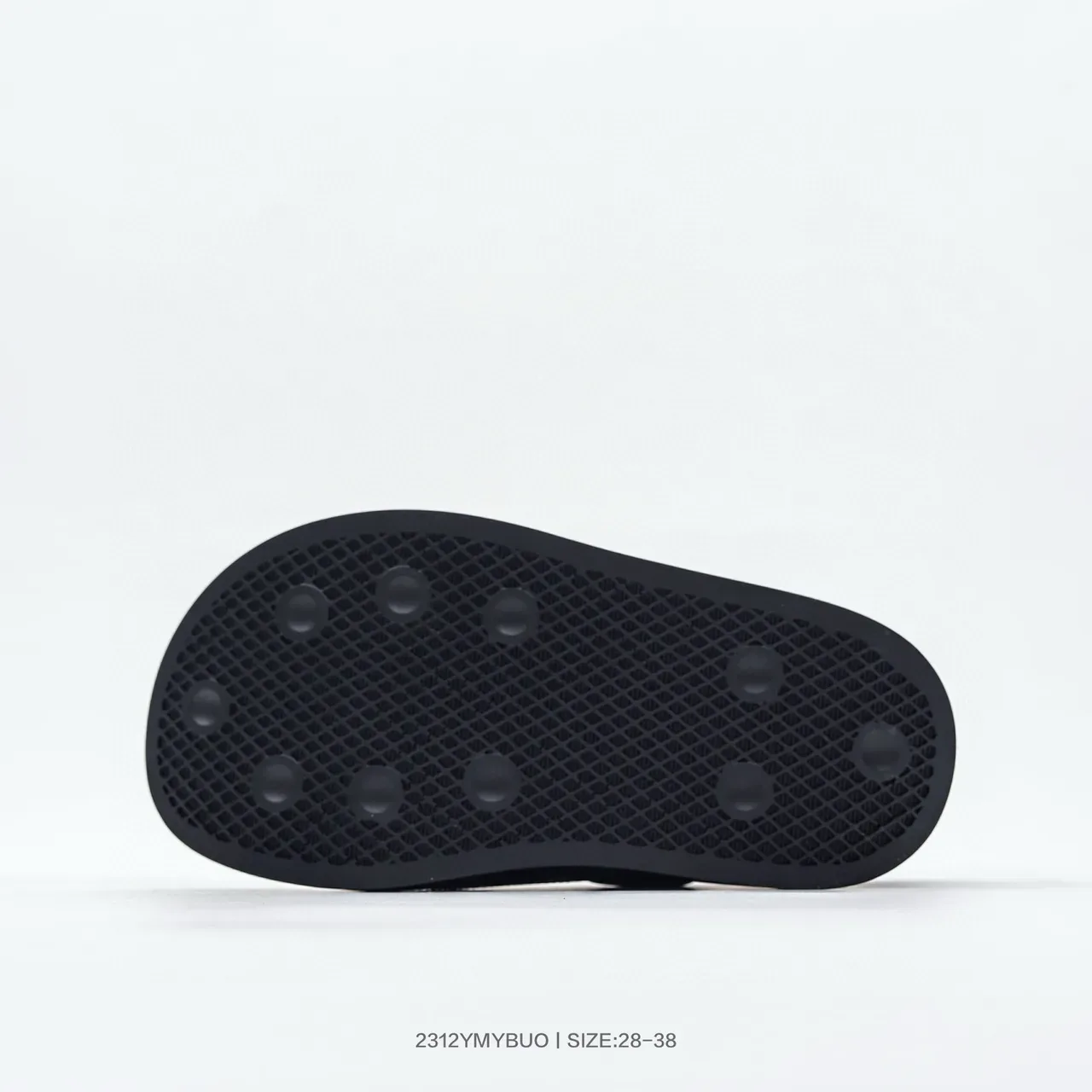 Adidas काला सफेद स्लिप-ऑन प्लेटफॉर्म सोल लाइफस्टाइल स्नीकर 5