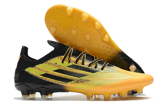 Adidas Sapatos de Futebol Azul Rosa, Parte Superior de Tricô de Corte Baixo, Cadarços Assimétricos, Gramado Firme 2