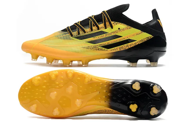 Adidas Sapatos de Futebol Azul Rosa, Parte Superior de Tricô de Corte Baixo, Cadarços Assimétricos, Gramado Firme 23