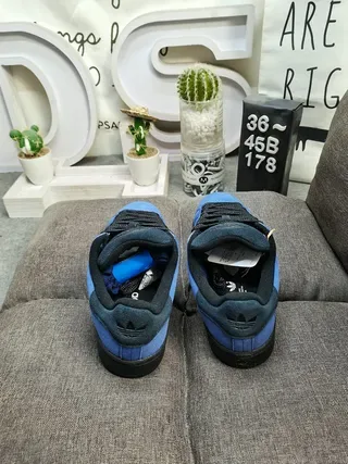 Adidas Campus Blue and Black Lifestyle Sneakers 8