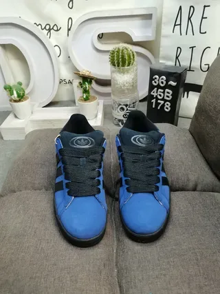 Adidas Campus Blue and Black Lifestyle Sneakers 10