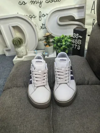 Adidas Campus Mint Blue and White Lifestyle Sneakers 10