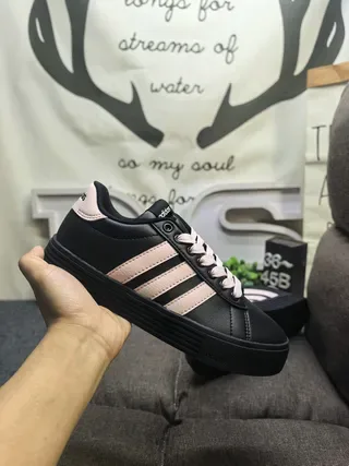 Adidas Campus Mint Blue and White Lifestyle Sneakers 15
