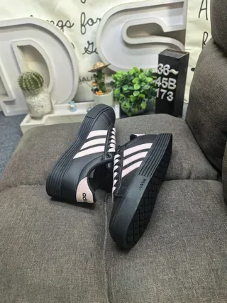 Adidas Campus Mint Blue and White Lifestyle Sneakers 16