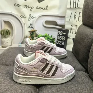 Adidas Forum Low Dusty Pink नमकीन चमड़ा लाइफस्टाइल स्नीकर