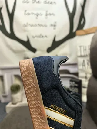 Adidas Gazelle Black and Pink Suede Lifestyle Sneakers 3