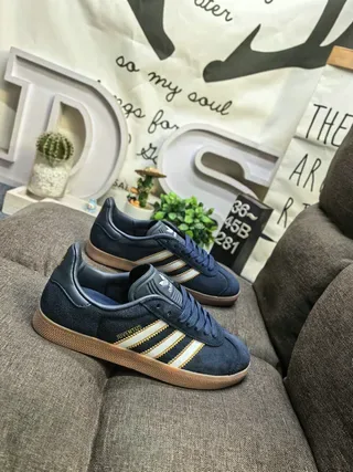 Adidas Gazelle Black and Pink Suede Lifestyle Sneakers 9